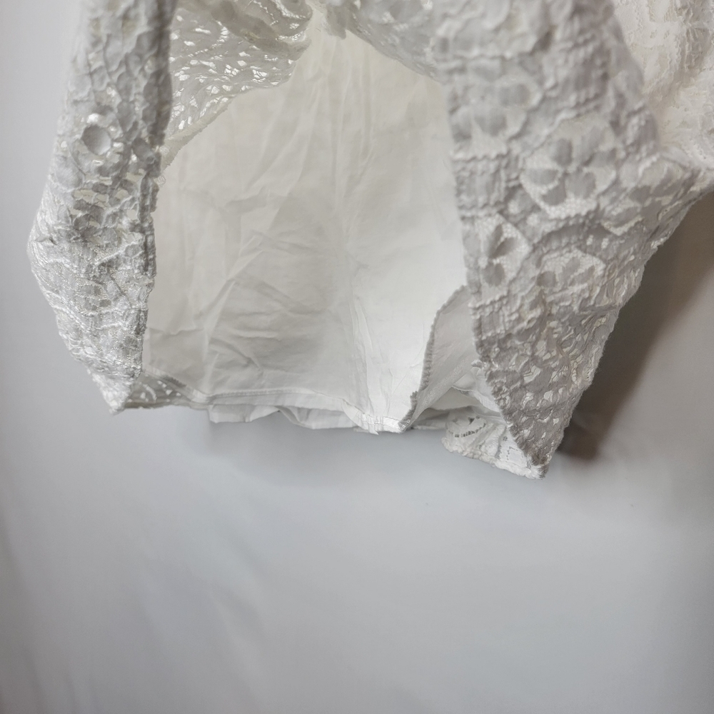 Lilly Pulitzer White Strapless Lace Dress - Picture 8 of 12